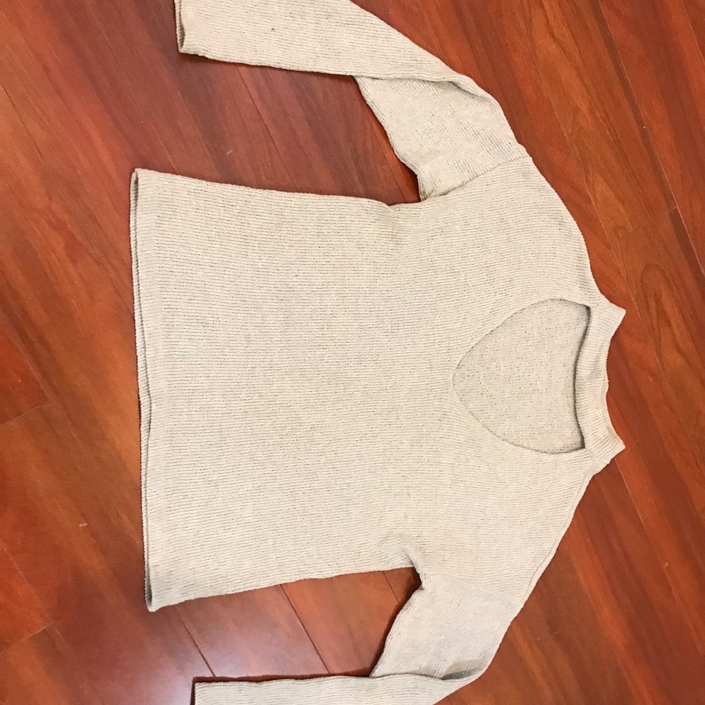 Zara cream colored sweater